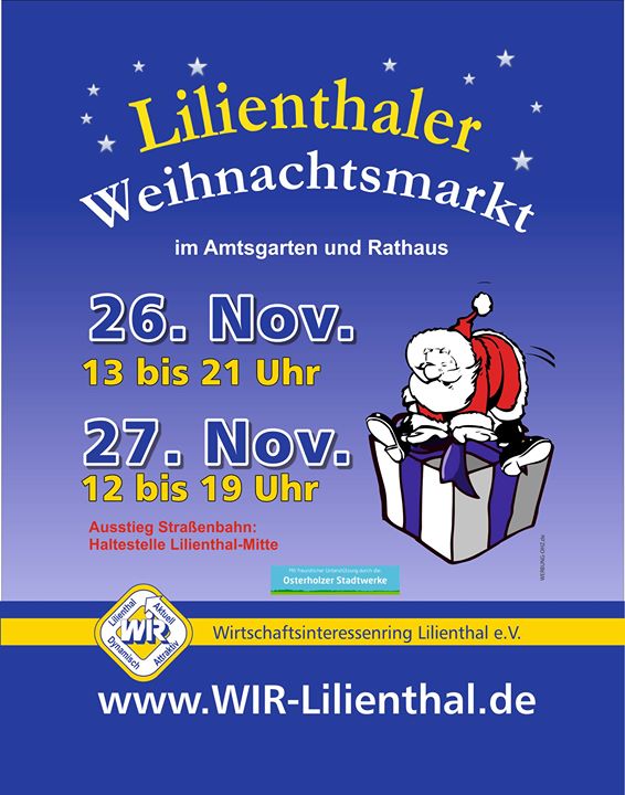 Der Lilienthaler Weihnachtsmarkt